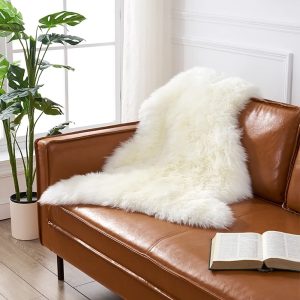 Sheepskin rug