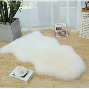Sheepskin rug