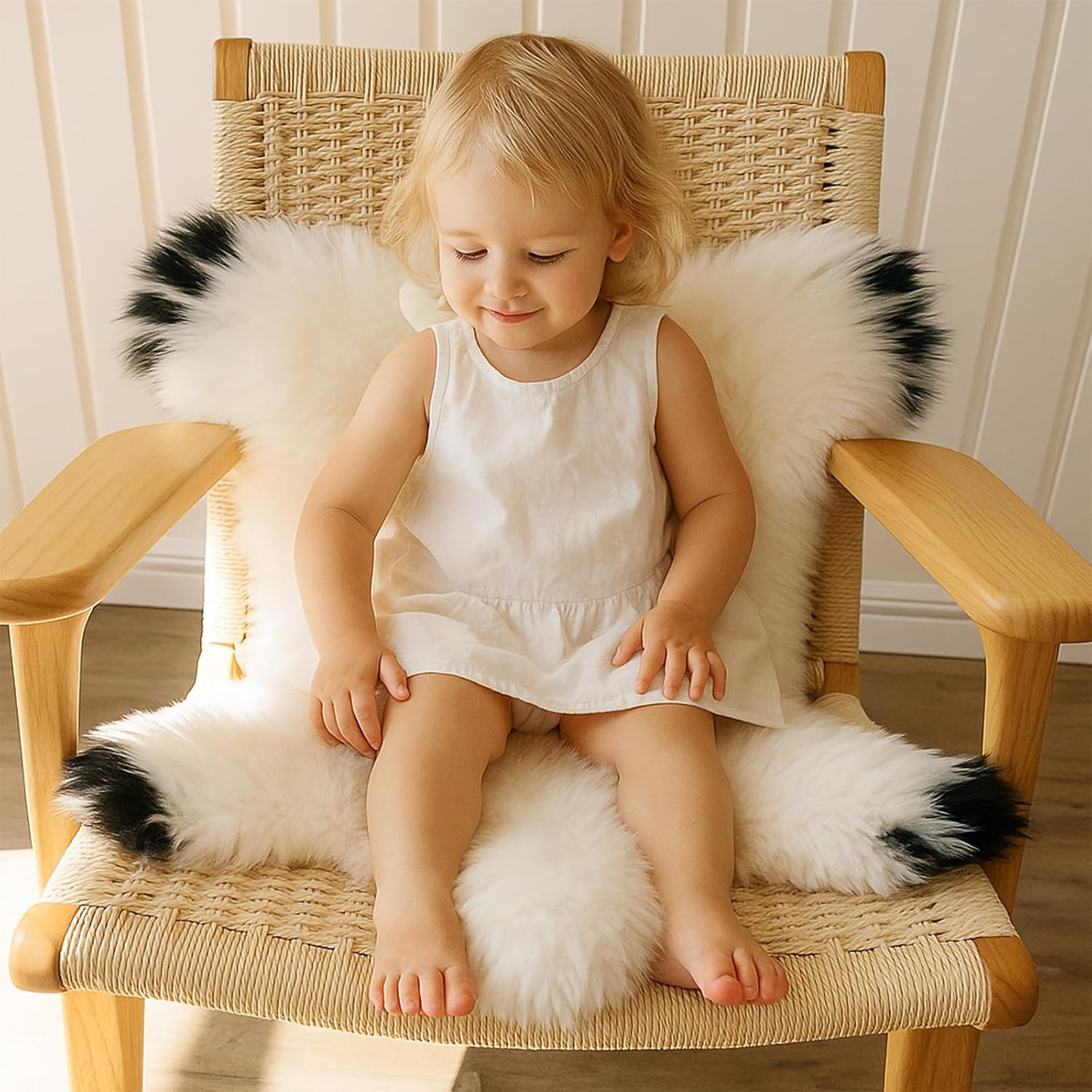 Faux Polar Bear Rug 2 Faux Polar Bear Rug - Image 2