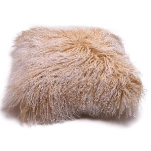 Sheepskin pillow