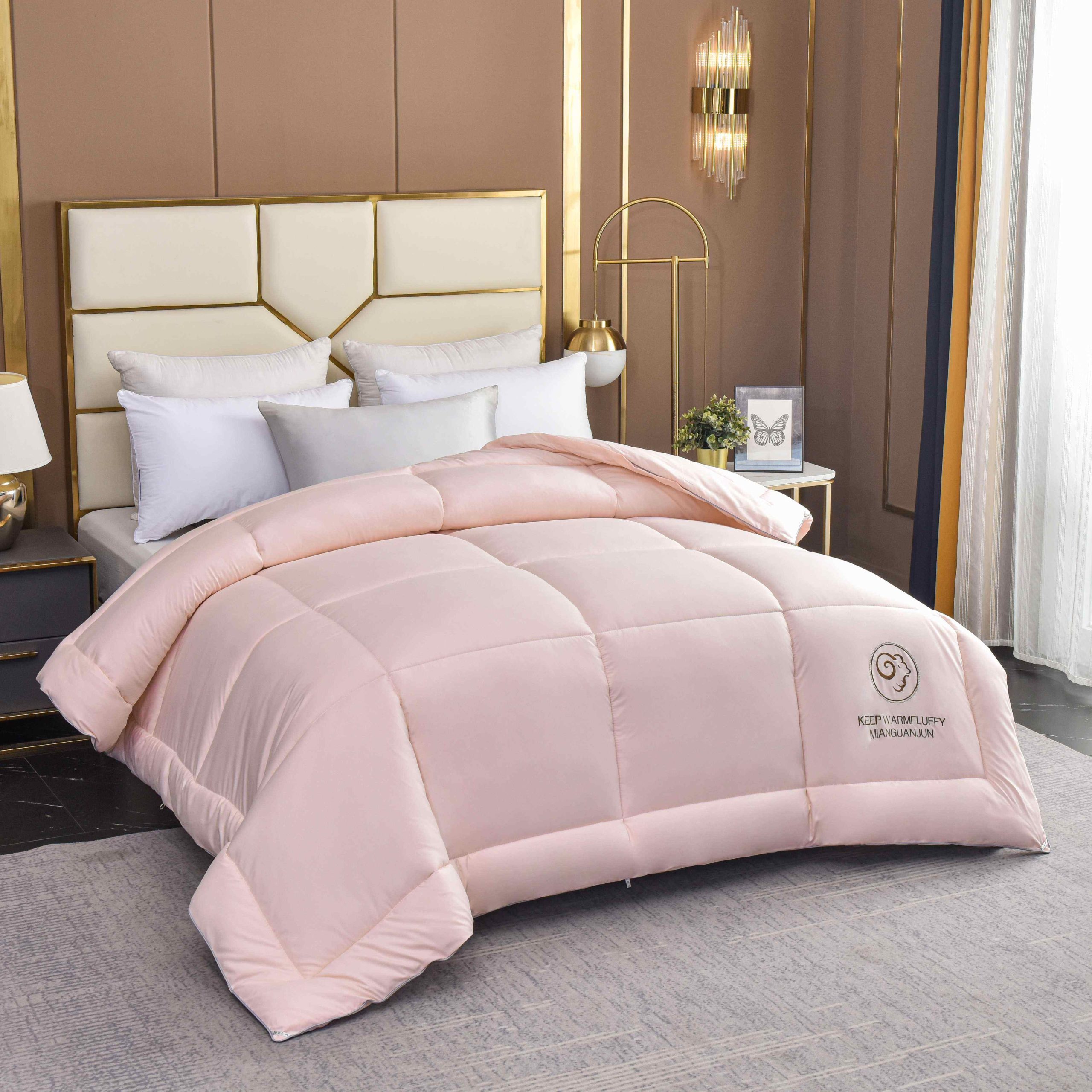 Double-layer lambswool Quilt 1 Wool Quilt