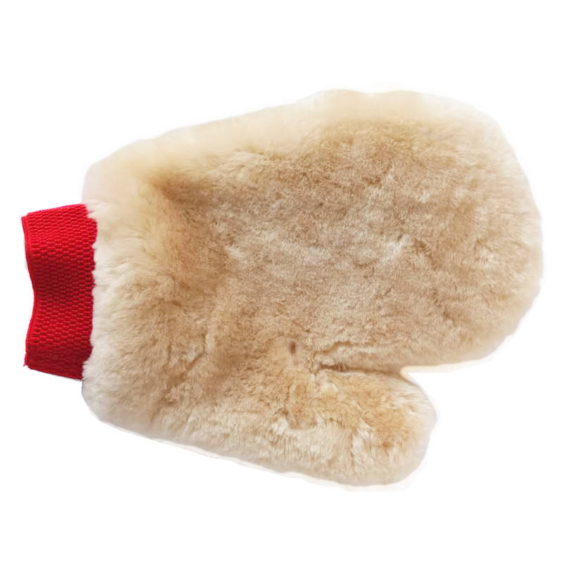 Sheepskin Car Wash Mitt 1 Sheepskin Car Wash Mitt