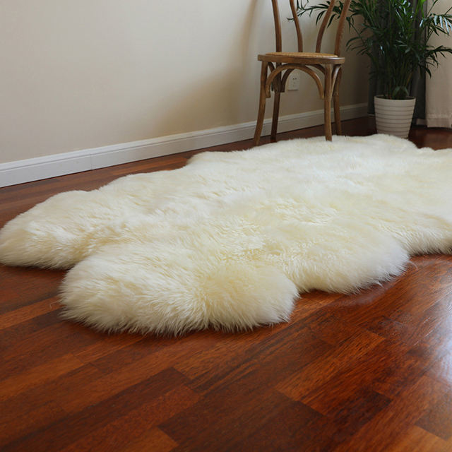 Sheepskin rug