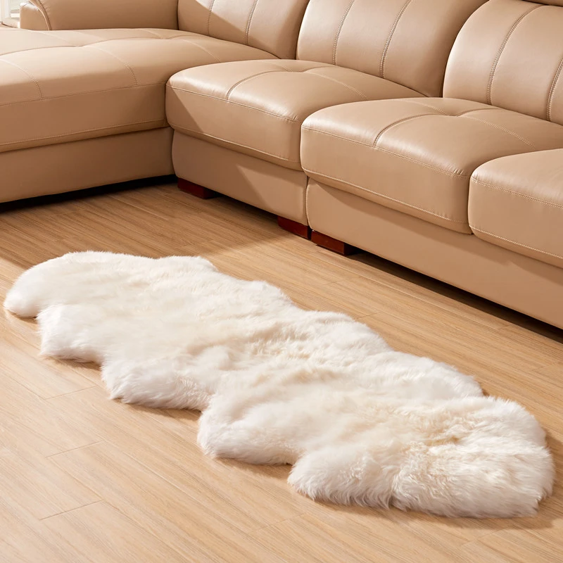 The Ultimate Guide to Custom Sheepskin Products: Rugs, Seat Covers, Wool Dusters & More 1 custom sheepskin products - white sheepskin rug