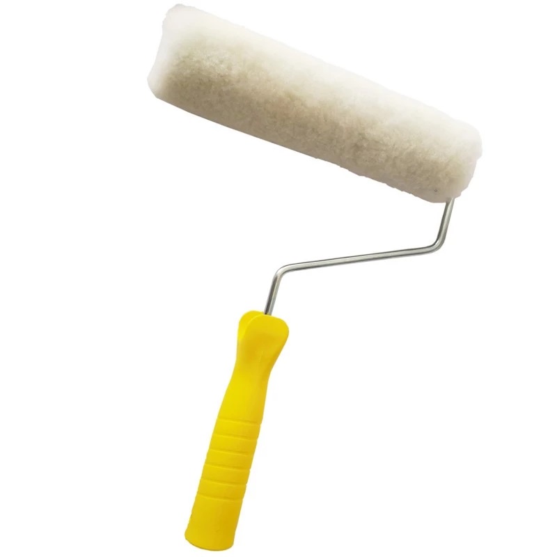 Sheepskin paint roller 1 Sheepskin paint roller