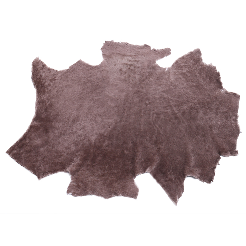Beaver-colored sheepskin 1 Sheepskin & Wool Blankets & Sheepskin Products