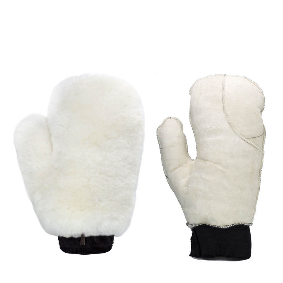 Genuine Sheepskin Fur Mittens