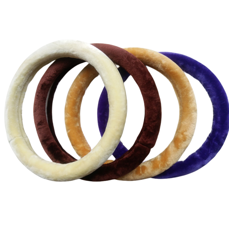 Sheepskin Steering Wheel Cover 3 Sheepskin Steering Wheel Cover - Image 3