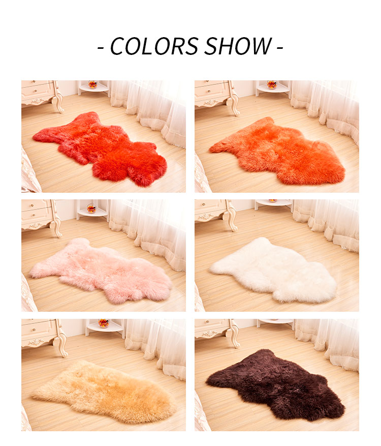 100% Lambskin Rug Manufacturer Baby-Grade Lambskin Rug Manufacturer 2 详情 02 11