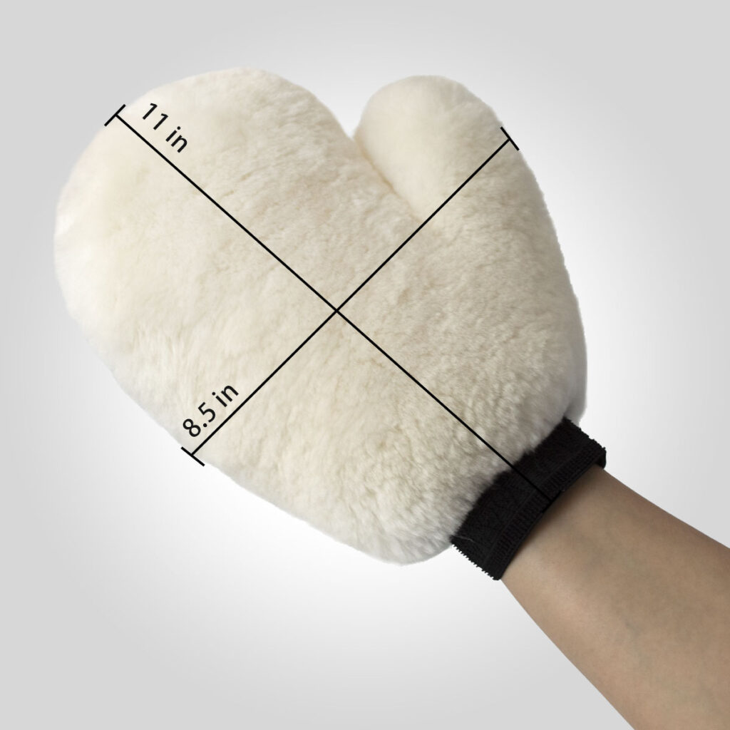 Cleaning Gloves Car Detail Gloves Australian Sheepskin Cleaning Gloves 2 详情 02 5