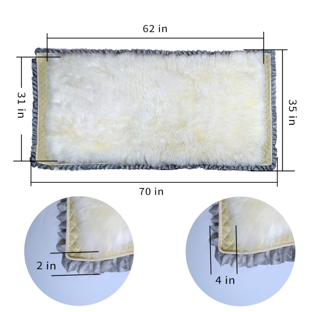 Genuine Sheepskin Bedding Sheepskin Mattress Sheepskin Blanket New Zealand Sheepskin Mattress 3 详情 04 8