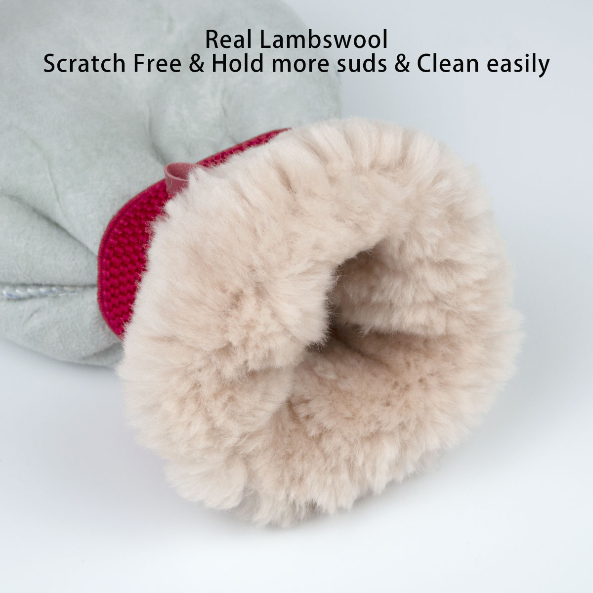 Wholesale Sheepskin Car Wash Mitt 3 Wholesale Sheepskin Car Wash Mitt - Image 3