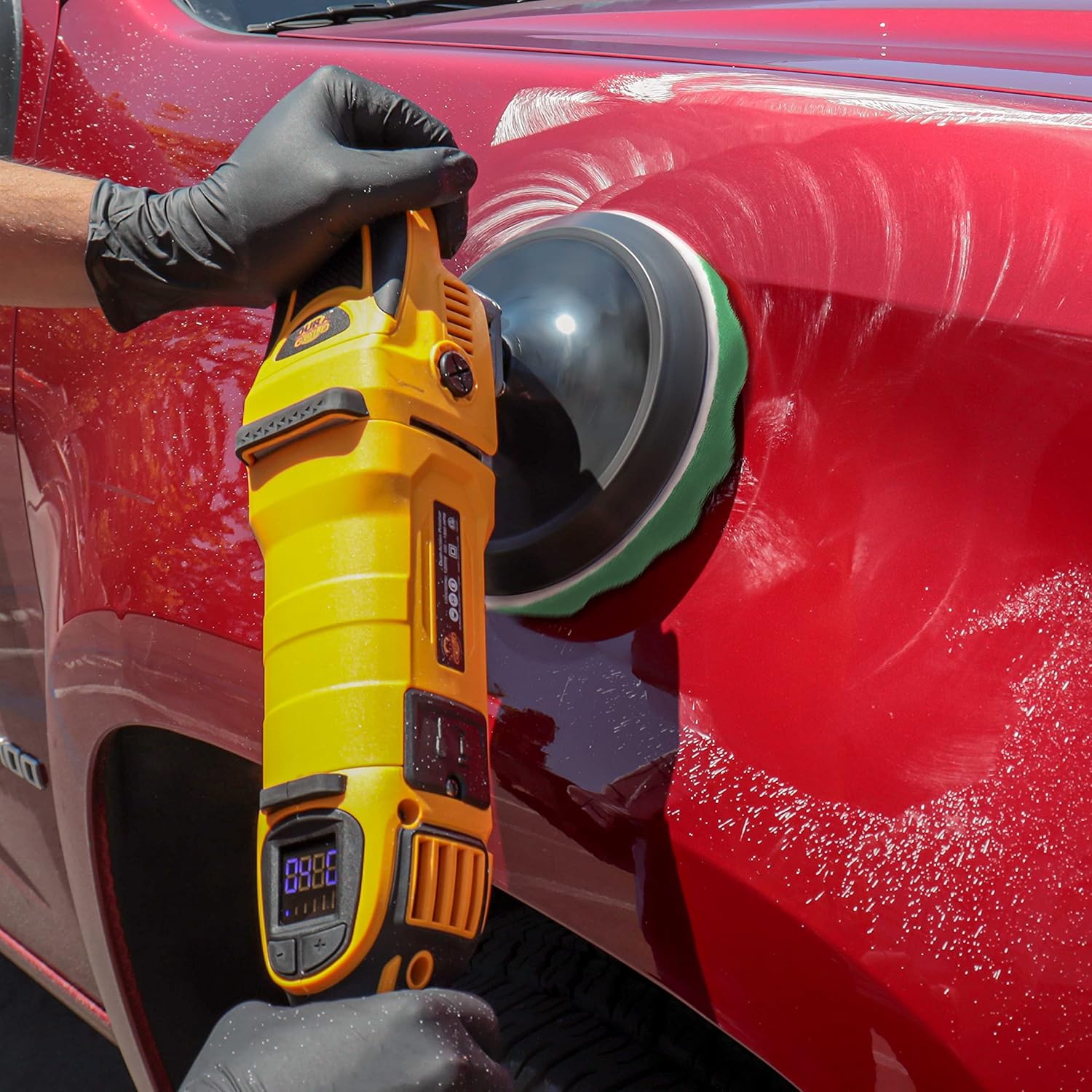 foam vs wool polishing pads