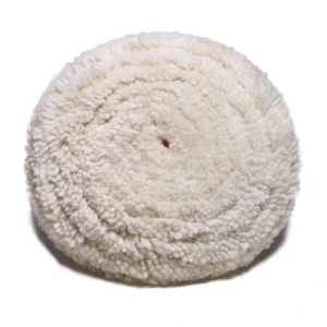 8" Single Sided Twisted Wool Cutting Pad