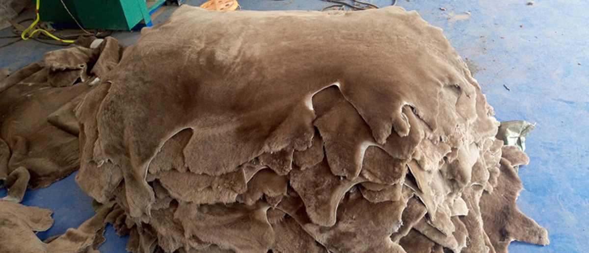 Custom sheepskin MOQ 100 hides