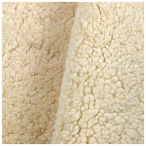 Sheepskin Shoe Lining - White Curly