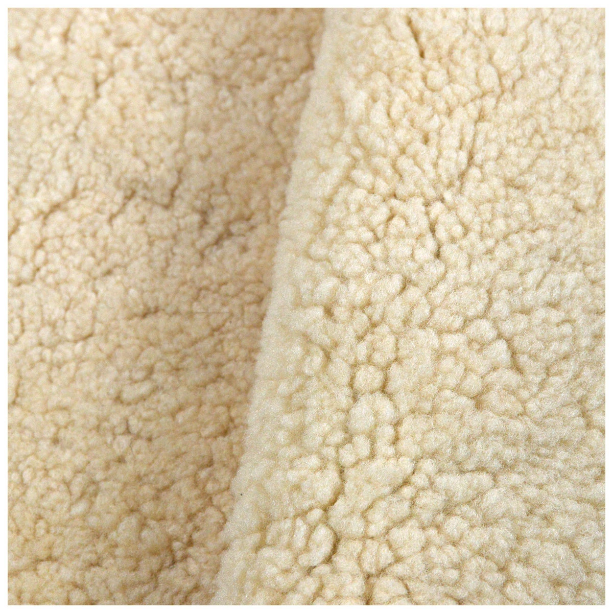Sheepskin Shoe Lining - White Curly 1 Sheepskin Shoe Lining - White Curly
