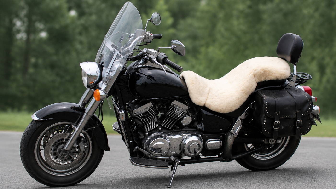 Why use sheepskin for motorcycle seat covers 1 sheepskin for motorcycle seat covers