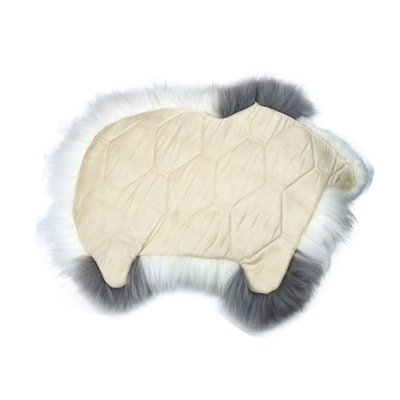 Sheep-shaped sheepskin seat cushion 4 Sheep-shaped sheepskin seat cushion - Image 4