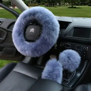 Steering wheel cover