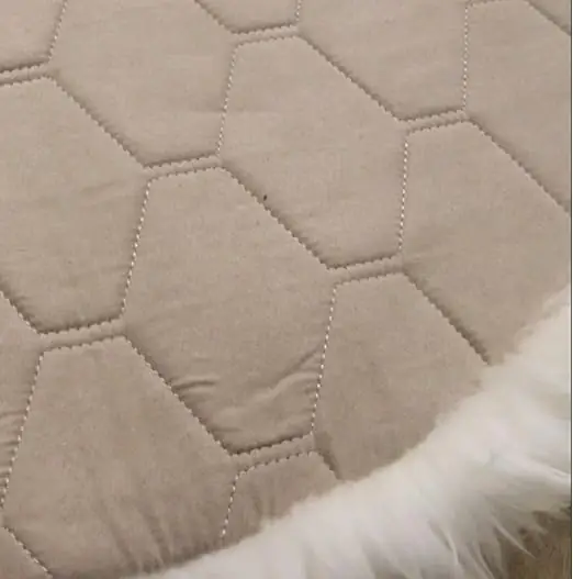 Round sheepskin rug 3 Round sheepskin rug - Image 3