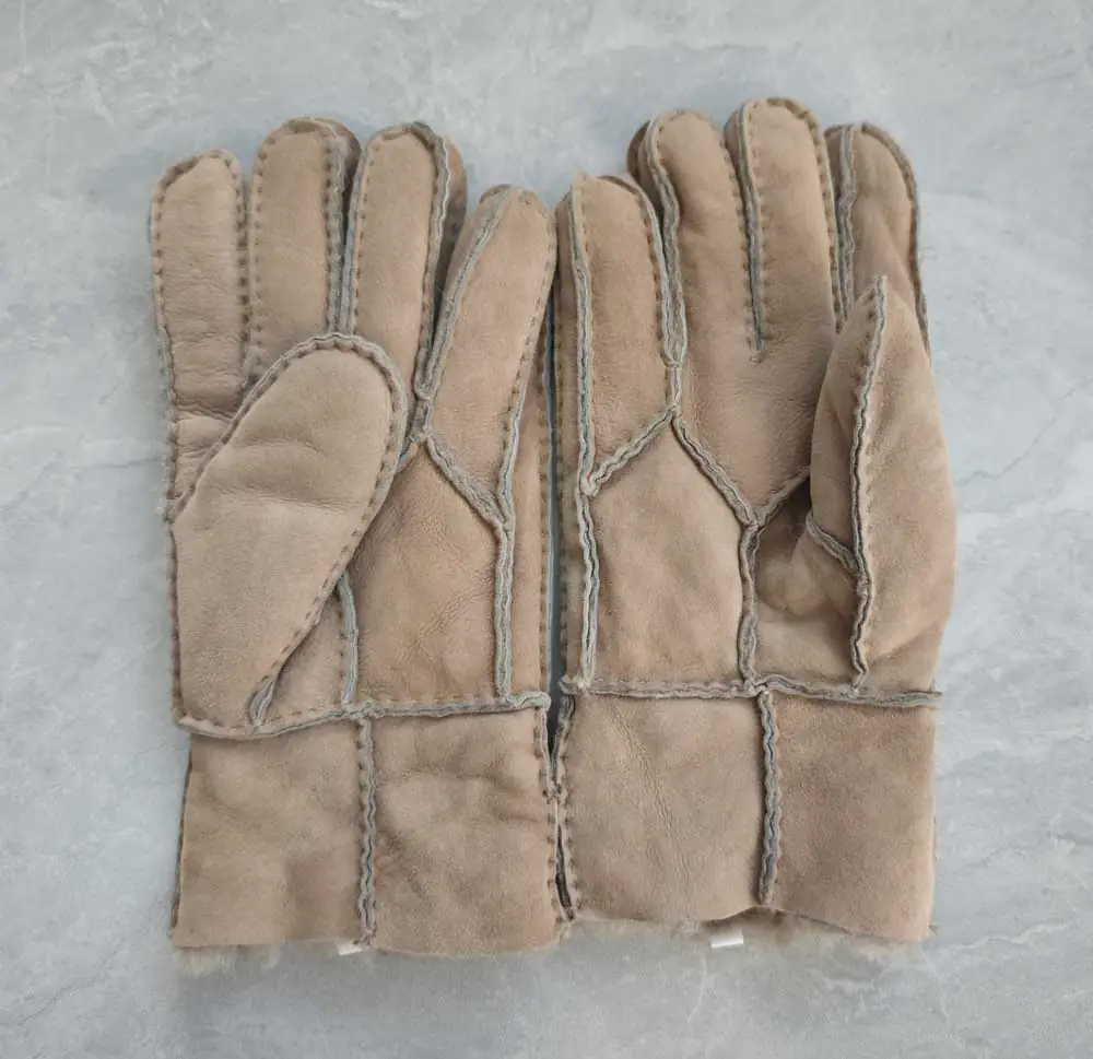 Sheepskin Gloves-Suede - Image 3
