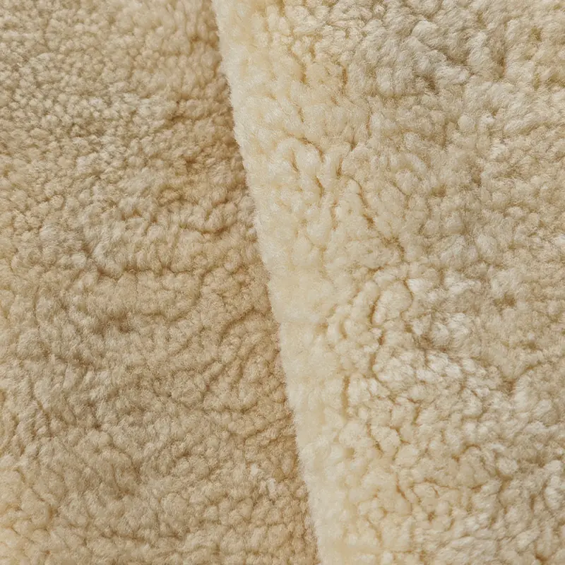 Sheepskin Curly Wool for Upholstery Chairs